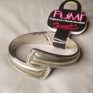 Brand New FUMI Silver Bangle/Pursehook